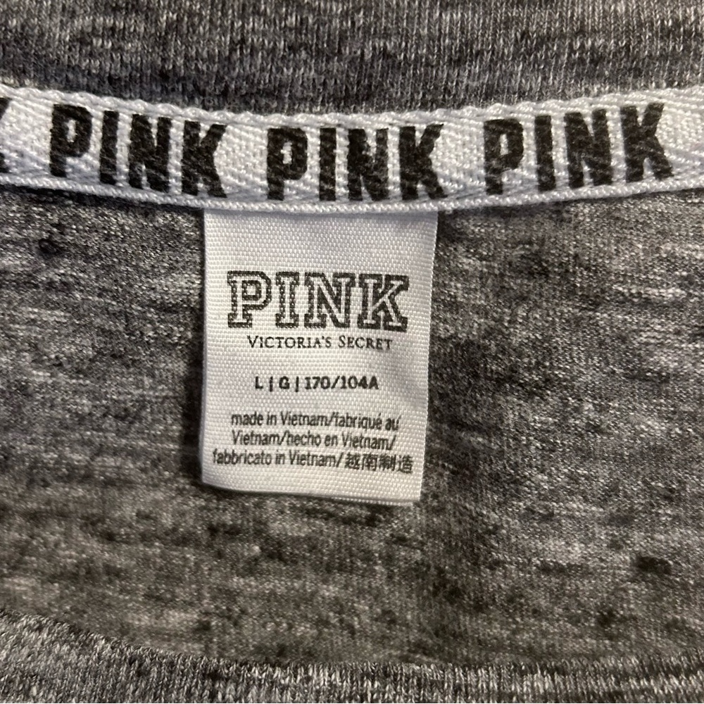 Victoria's Secret PINK‎ Heathered Gray Top - Picture 4 of 4